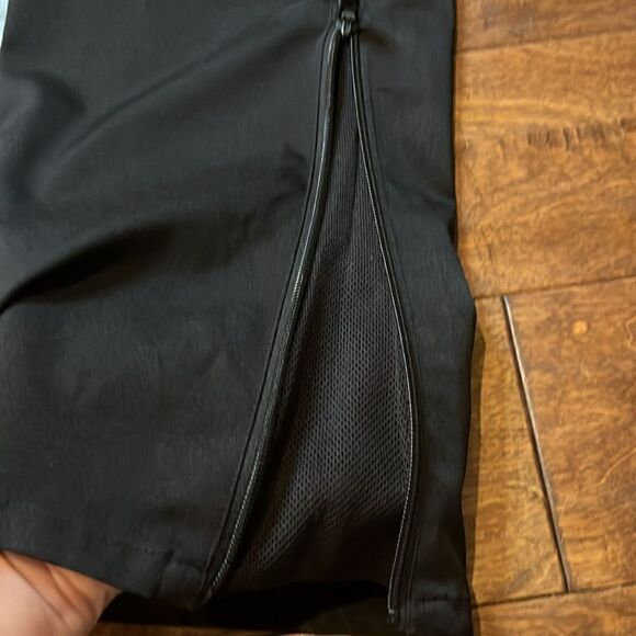 L-RL Lauren Active Black side zip/vent pants, 10! - Picture 11 of 12